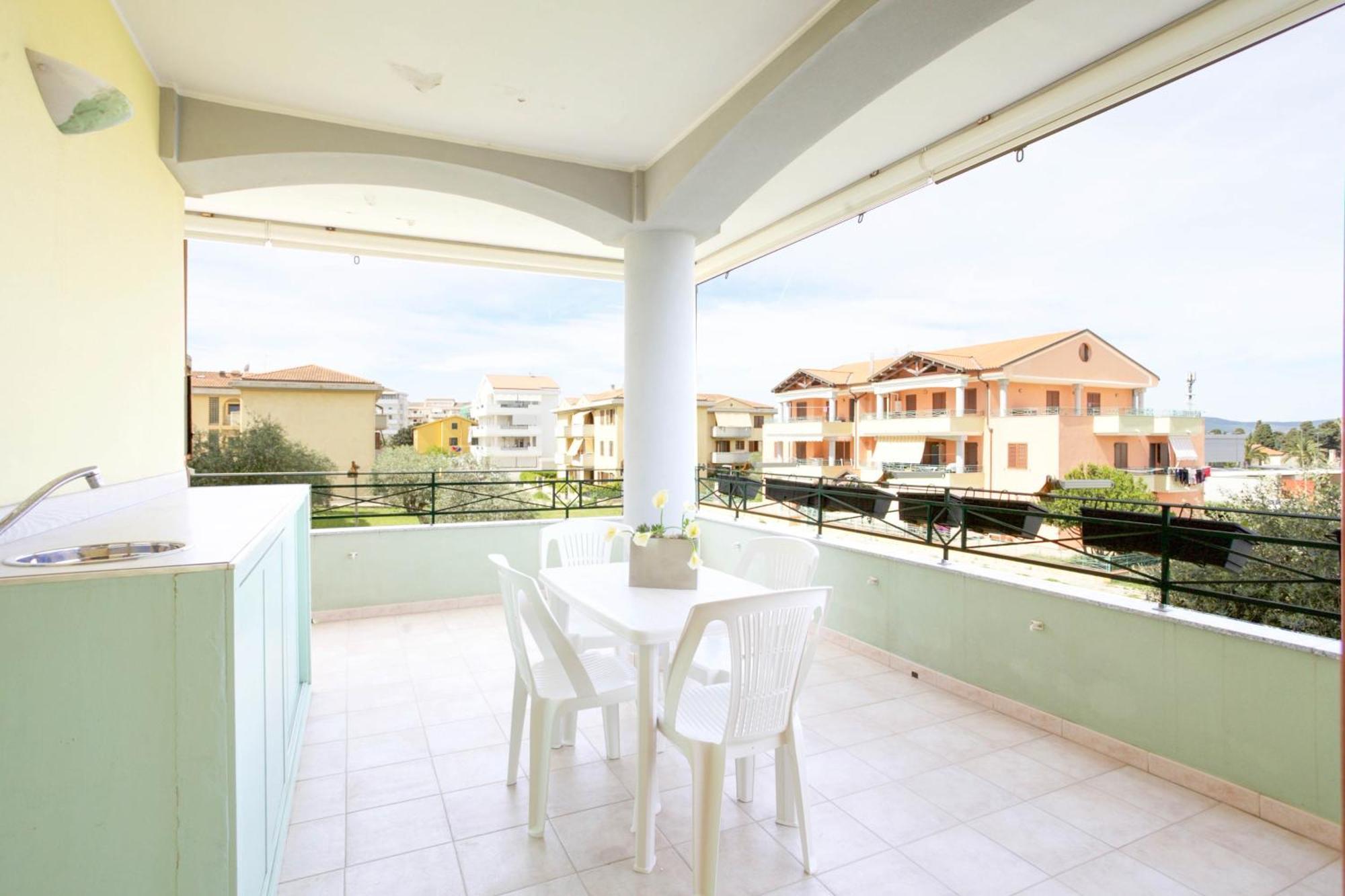 Crystal House Apartment อาลเกโร ภายนอก รูปภาพ